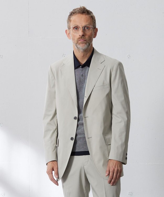 J.PRESS MEN TCポプリン オーセンティック ジャケット アイボリー系