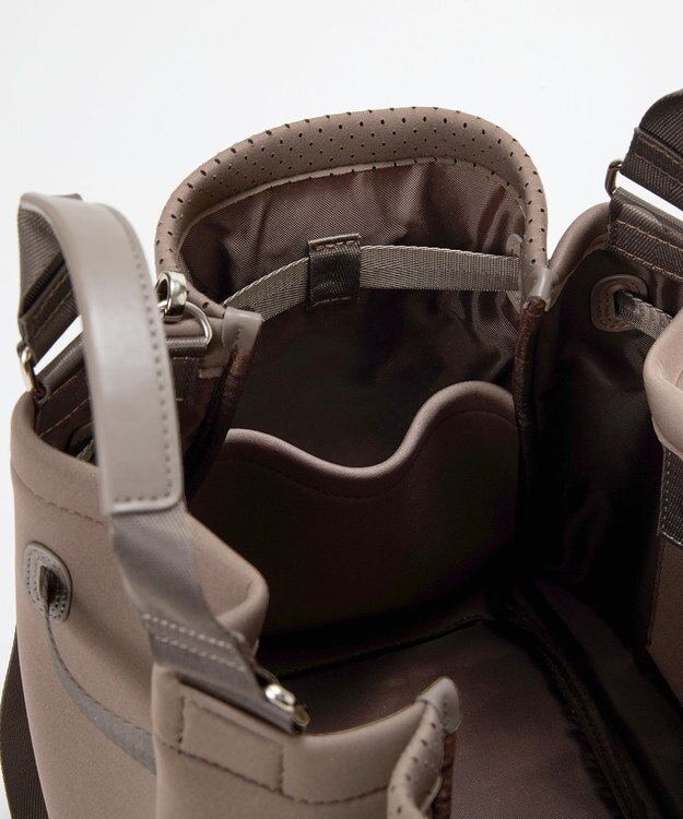 TOPKAPI 【TREASURE TOPKAPI】ネオプレン 2way A4 トートバッグ グレージュ