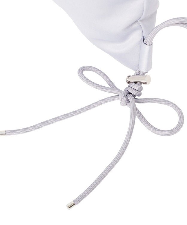 Maison de FLEUR キャザーリボンナップサック Gray