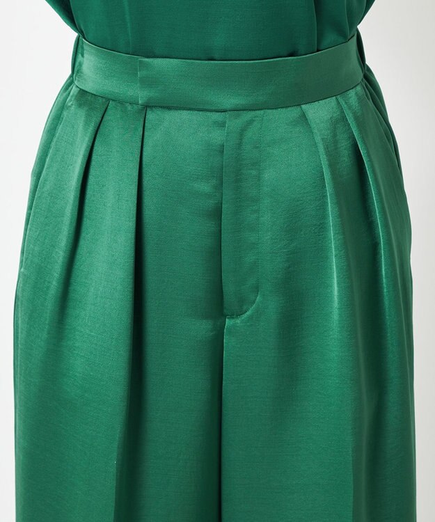 NAVE 【ReNAVE】タンブラーサテン パンツ グリーン系