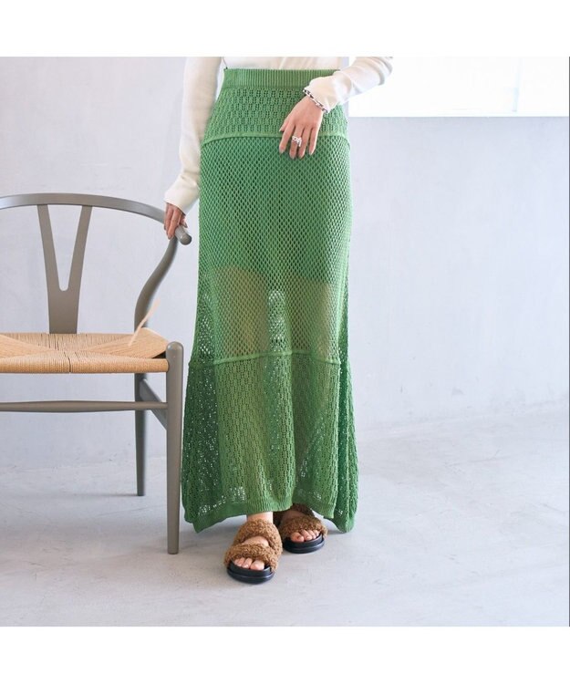 MODE ET JACOMO <carino>エコファーもこもこサンダル ブラウン