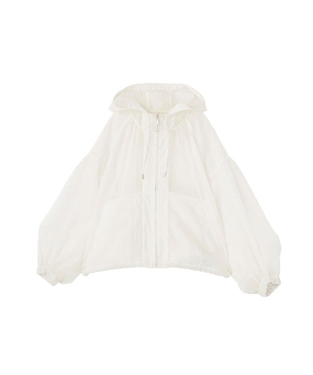 AMERICAN HOLIC シアーリップストップブルゾン Off White