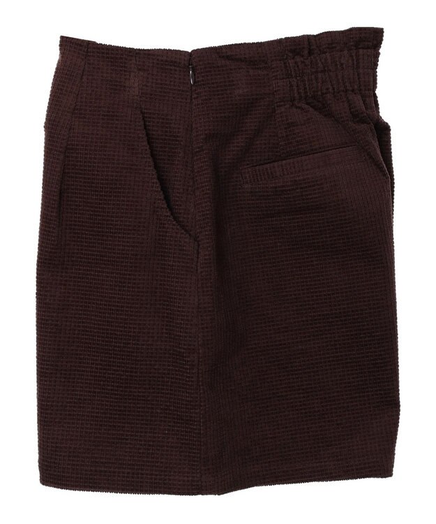 earth music&ecology ワッフルコーデュロイショートパンツ Brown