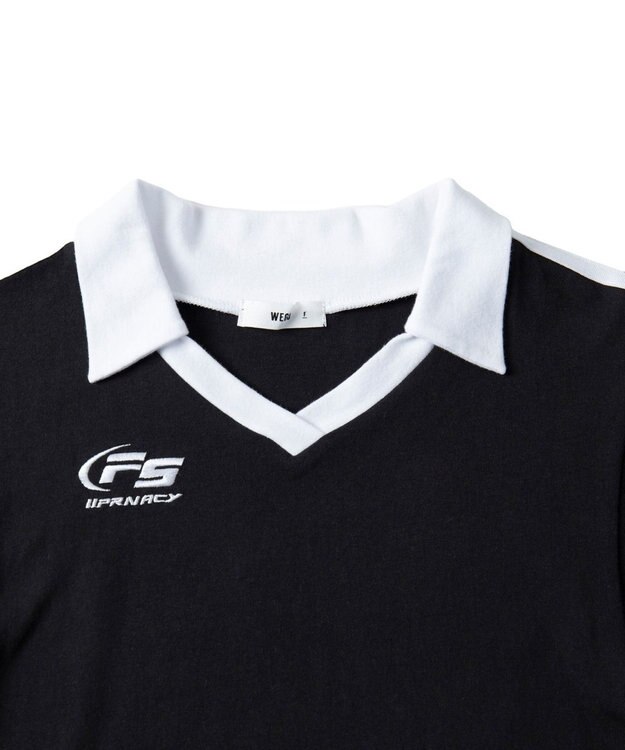 WEGO サッカーデザインチビT ブラック