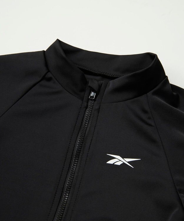 OP／FILA 【Reebok】長袖フルジップラッシュガード ブラック