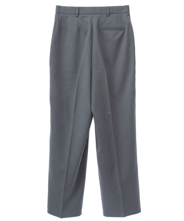 Green Parks きれいシルエットパンツ（ワイドストレート） Gray