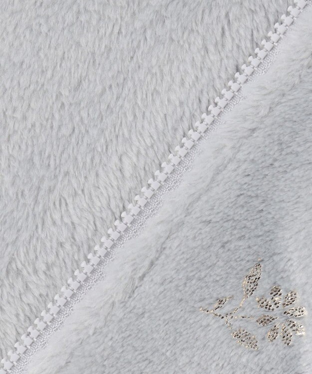 組曲 KIDS 【150-160㎝】スノーフラワー ブルゾン ライトグレー