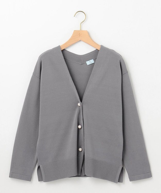 組曲 【2SET・WEB限定】パールボタン配色フリルツイン セット ライトグレー系