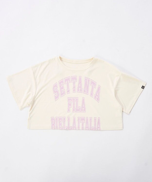 OP／FILA 【FILA】短丈Tシャツ付き3点セット水着 ホワイト