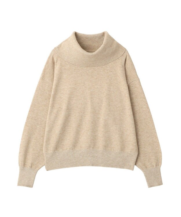 YECCA VECCA オフタートルネックニット Beige