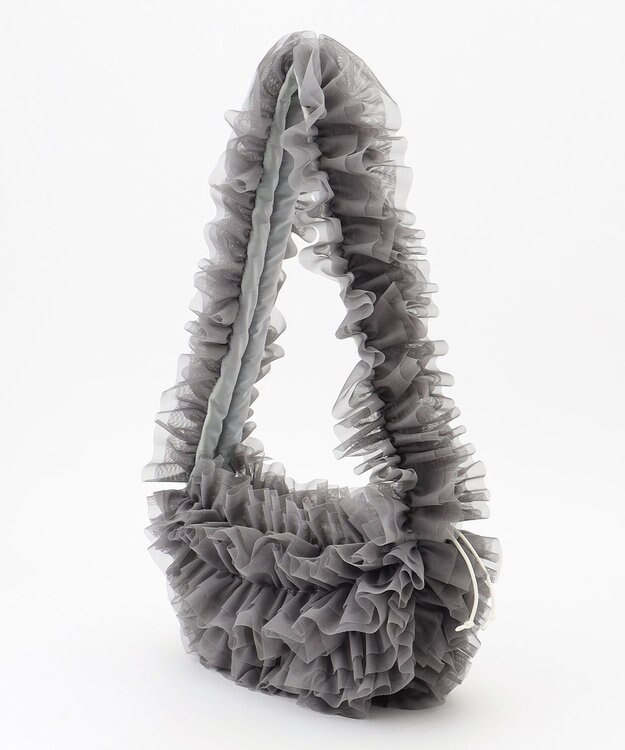 LA BAGAGERIE 【MONICA】シアーチュールドロストバッグ グレー