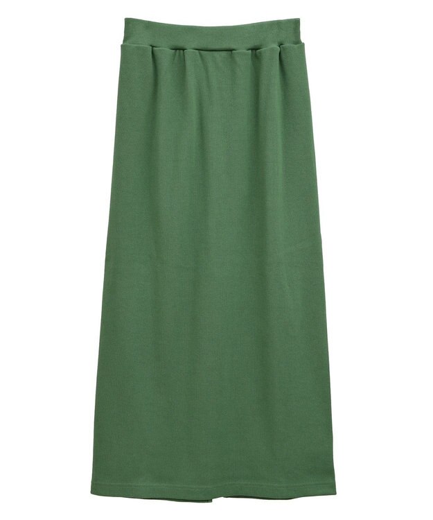 CRAFT STANDARD BOUTIQUE リブロングスカート Green