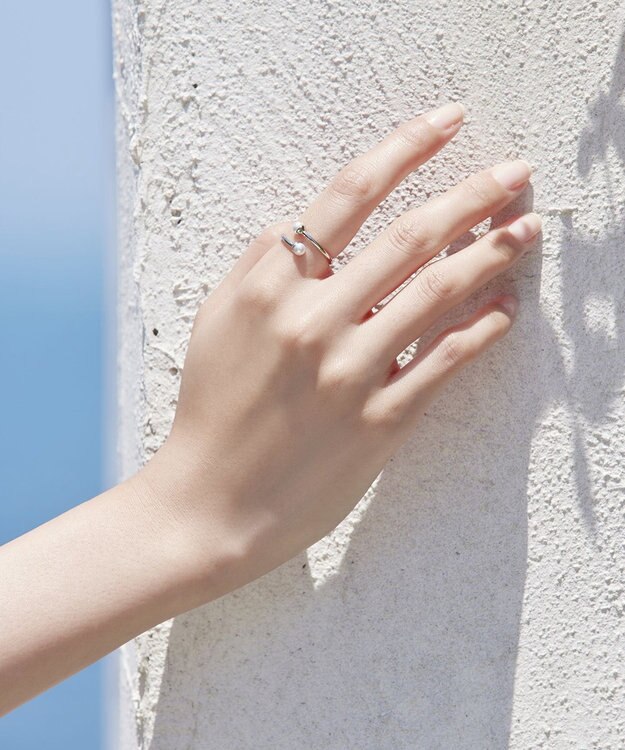 Tiaclasse パールロールリング シルバー