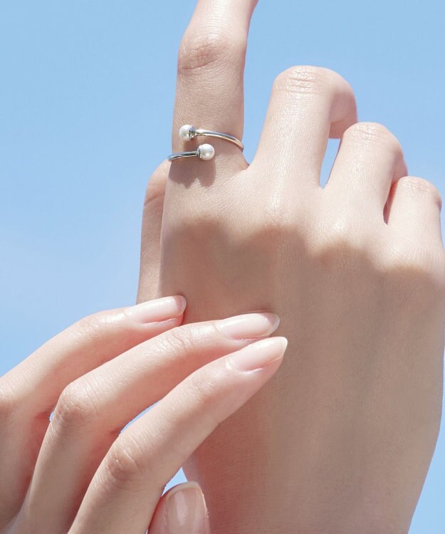 Tiaclasse パールロールリング シルバー