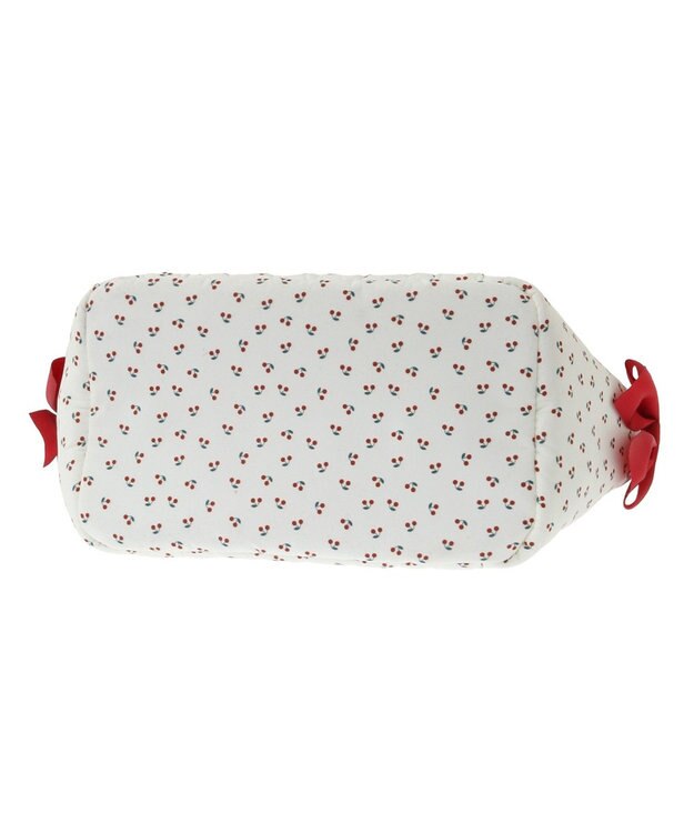 Maison de FLEUR チェリープリント2Wayトートバッグ Ivory