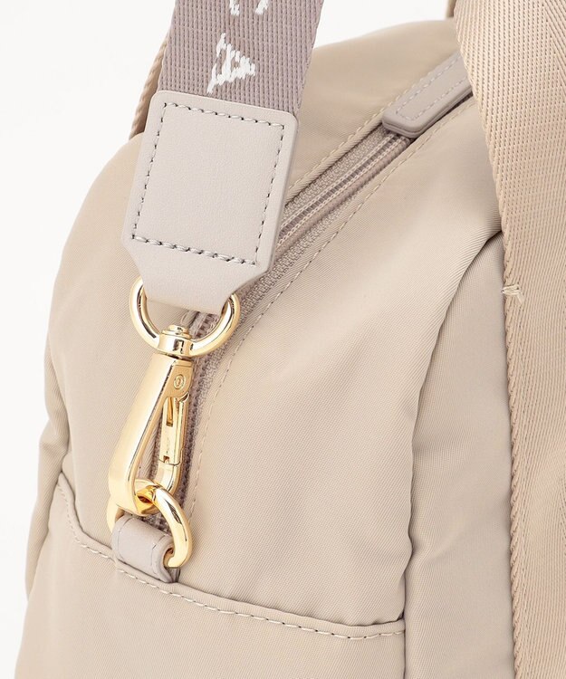 TOCCA 【WEB＆一部店舗限定】【撥水・サスティナブル素材】CIELO MINI BOSTON ボストンバッグ ベージュ系1