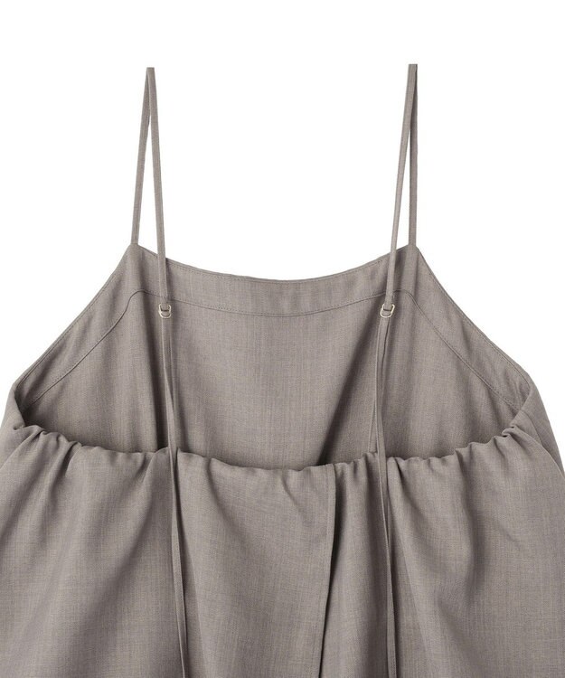 AMERICAN HOLIC リネンライクビスチェサロペット Gray Beige