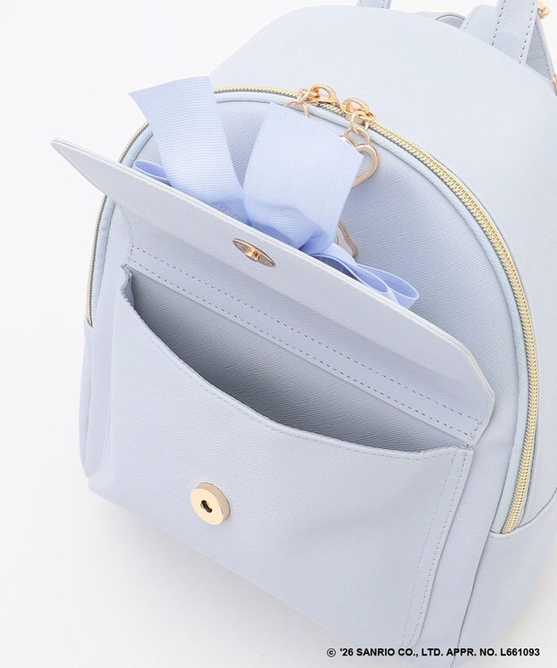 ANY KIDS 【シナモロール×ANY KIDS】合皮リュック サックスブルー