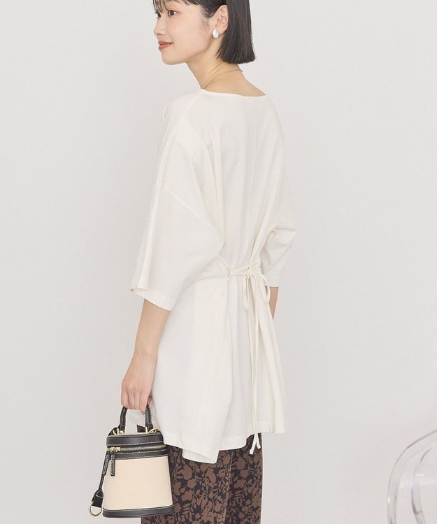 AMERICAN HOLIC 【2WAY】バックタックチュニック Off White