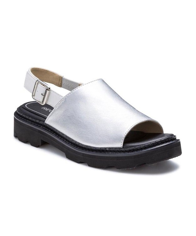 REGAL FOOT COMMUNITY 【リーガルレディース】F44R ラギットソールサンダル サンダル シルバー