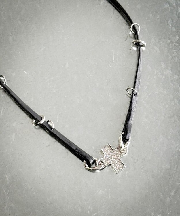 WEGO LキラモチーフPUチョーカー 柄3