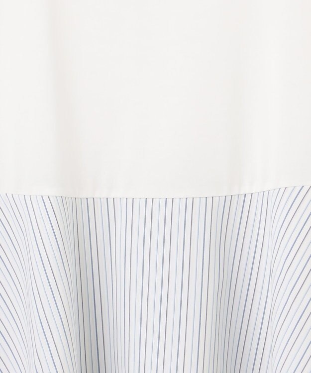 組曲 L シャツコンビティアード カットソー マルチストライプ系