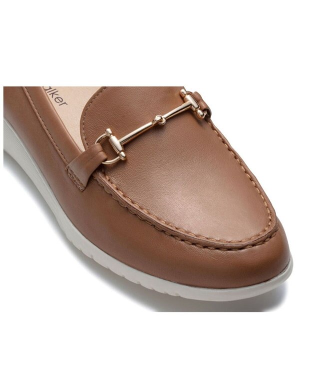 REGAL FOOT COMMUNITY 【リーガルウォーカーレディース】HC62 ビットローファー フラットシューズ キャメル