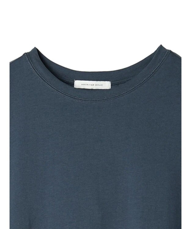 AMERICAN HOLIC バックタックカットチュニック Blue