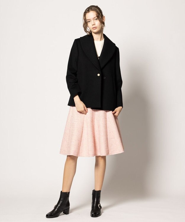 TOCCA 【消臭】PEARL ROCK ショートコート ブラック系