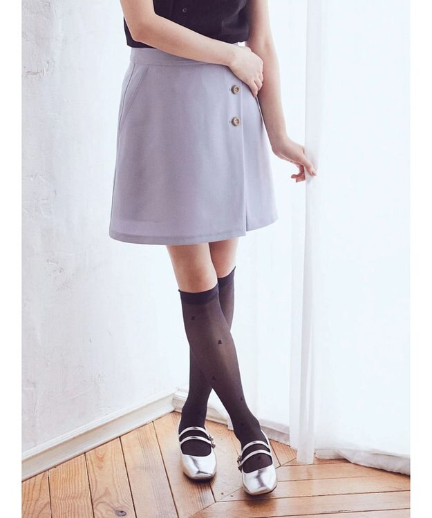 earth music&ecology ミニスカート Gray