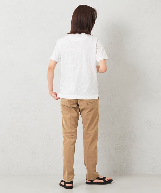 JOSEPH ABBOUD MOUNTAIN 【UNISEX】サスティナブル アウトドアポロ ホワイト系