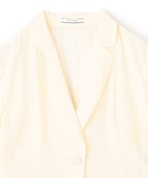 BEIGE， RICHARD / テーラードジャケット Ecru
