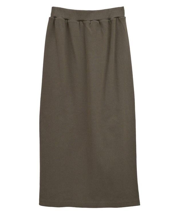 CRAFT STANDARD BOUTIQUE リブロングスカート Brown