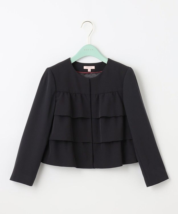 TOCCA 【洗える！】AURORAL GLOW ジャケット ブラック系