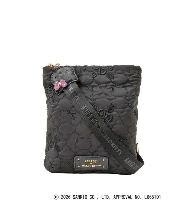 ANNA SUI HELLO KITTY ミニショルダーバッグ クロ
