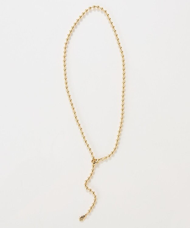 Phoebe 【金属アレルギー対応】ドットラインチョーカー　ゴールド/ニッケルフリー/41.5cm ゴールド