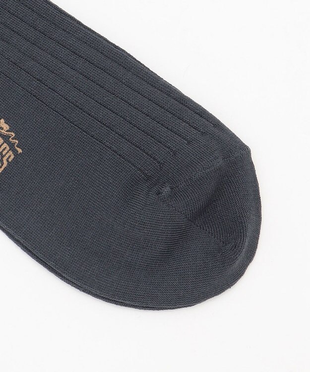 J.PRESS MEN 【定番】ハイゲージリブ ソックス グレー系