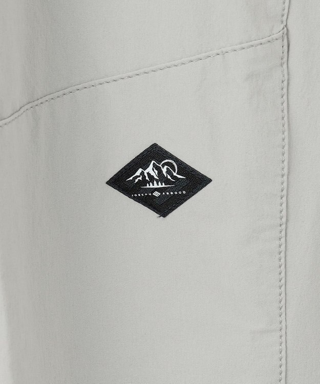 JOSEPH ABBOUD MOUNTAIN 【2WAYストレッチ/撥水】コーデュラ２ＷＡＹストレッチ クライミング パンツ ライトグレー系