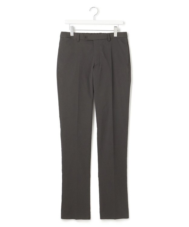 J.PRESS MEN 感動！？上品な見た目に着心地抜群なセットアップ【MECHANICAL】【超軽量 / 清涼感 / 洗える】ハイパワーストレッチ スラックス ダークグリーン系