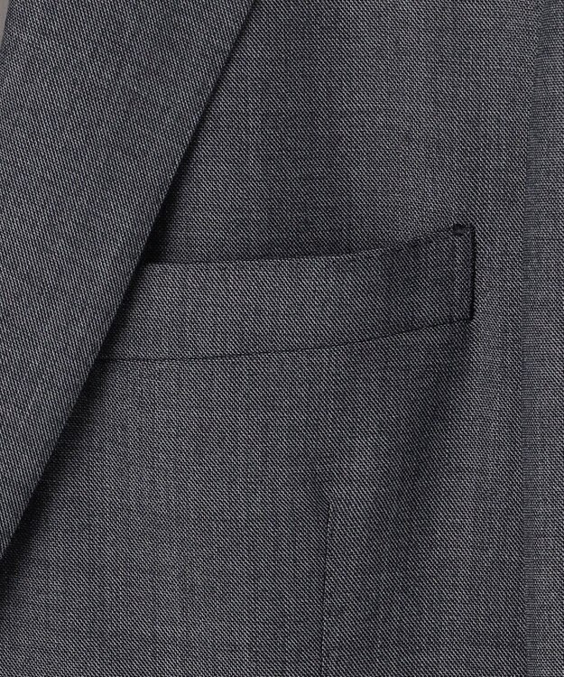 GOTAIRIKU セットアップ対応【洗える/ストレッチ/シワになりにくい】ZERO TRIA ウォッシャブルジャケット_ウール100% ライトグレー系8