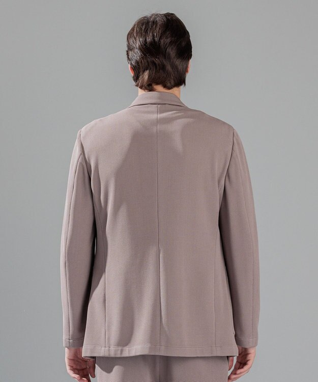 JOSEPH HOMME ソフトタックジャージー　ジャケット ローズ系