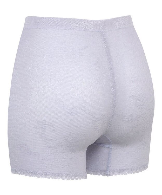 WACOAL ガードル 綿混ソフトガードル 通気性がよい(本体) おなかやさしくサポート 一枚ばき可能 ショート丈 【EverChic】 レディース GRC330 /ワコール グレー