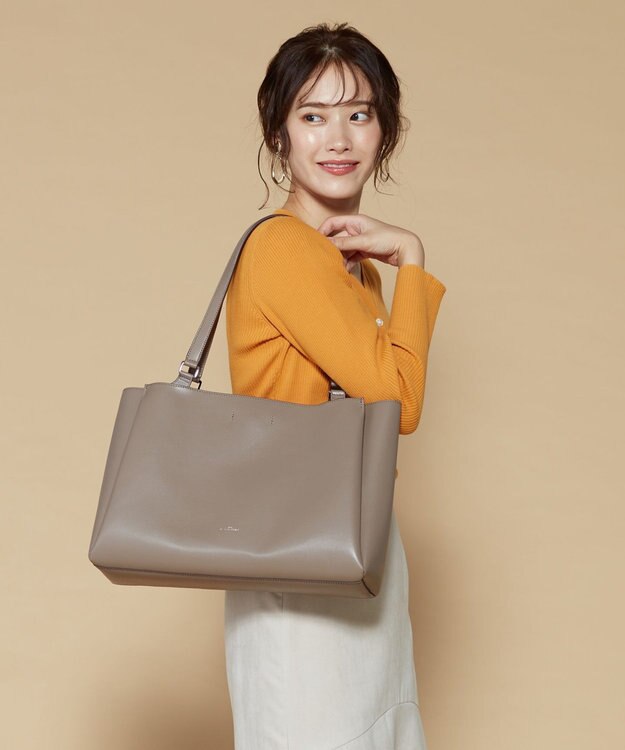 LA BAGAGERIE 【ドラマ衣装提供商品】シンプルA4トートバッグ