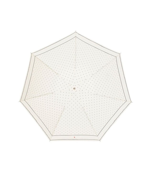 MOONBAT POLO RALPH LAUREN（ポロ ラルフローレン)ドット ポロポニー 雨傘 折りたたみ傘 オフホワイト