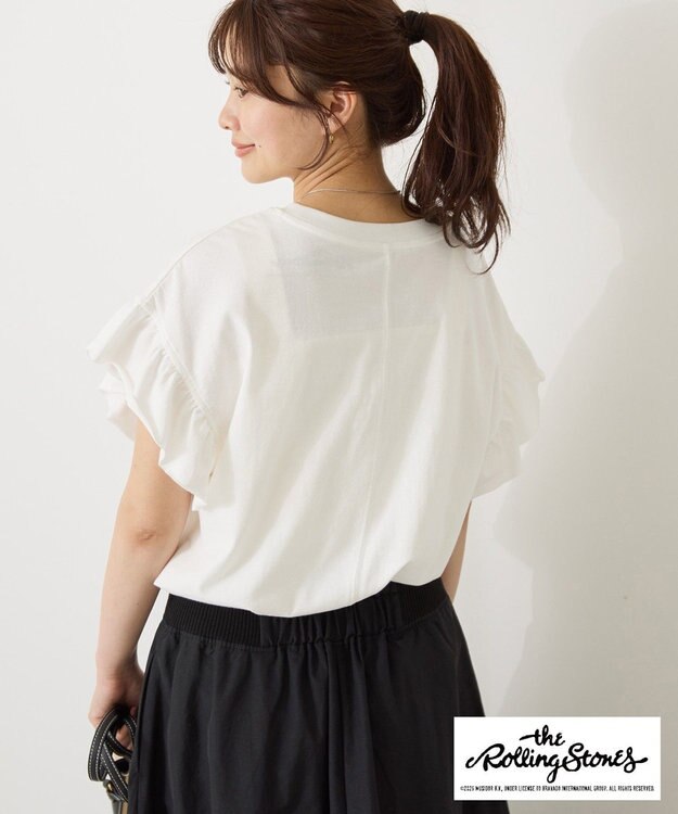 AMERICAN HOLIC 【KISS/The Rolling Stones】Tシャツ Off White