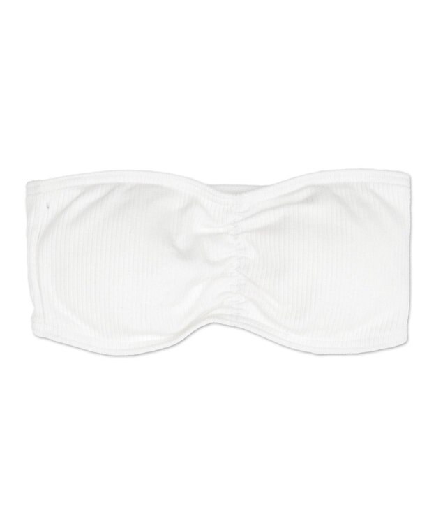 WEGO 【カップ付きインナー】カップ付きブラトップ ホワイト