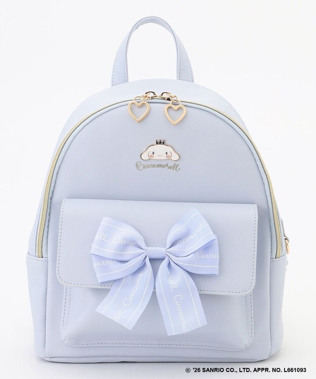 ANY KIDS 【シナモロール×ANY KIDS】合皮リュック サックスブルー