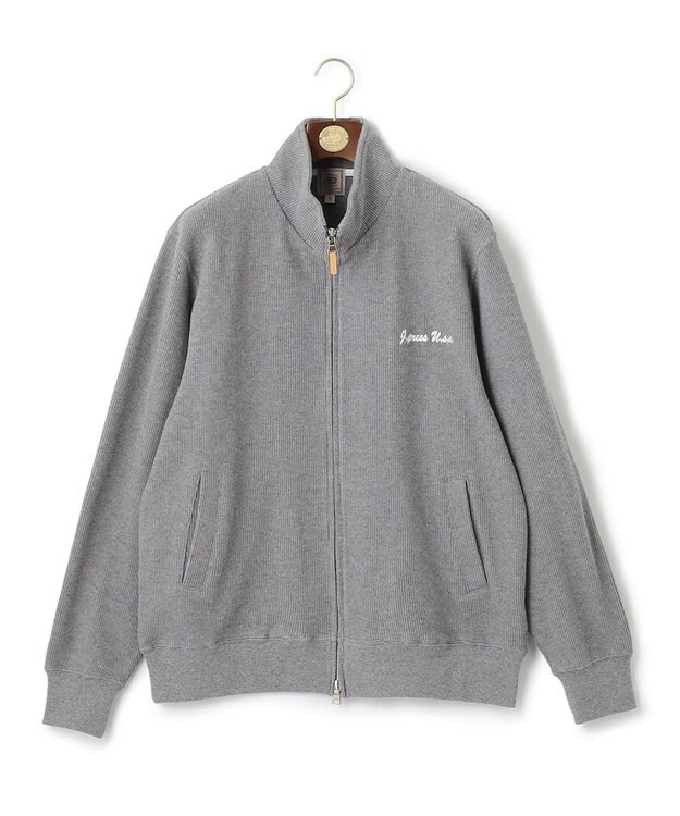 J.PRESS MEN ツイストＷフェイス トラックジャケット グレー系