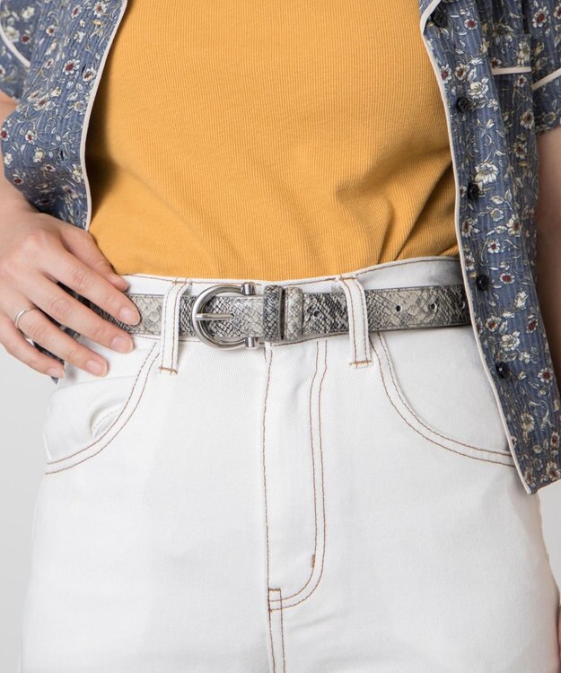 WEGO リングバックルベルト 柄1