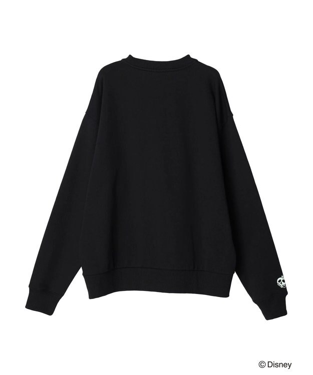 Green Parks Villains／袖口りんご裏毛プルオーバー Black